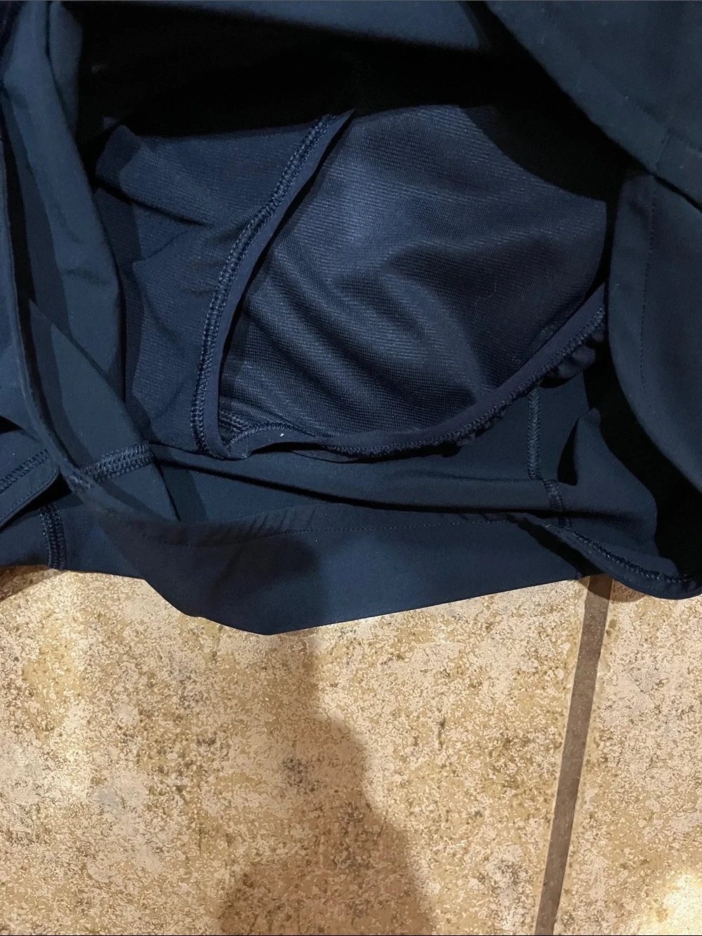 lululemon athletica Navy Athletic Running Shorts Speed Up 4 inch